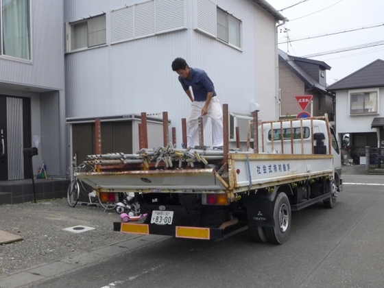 浜松市浜名区高薗で、築３年の住宅に、太陽光パネルを設置しました。